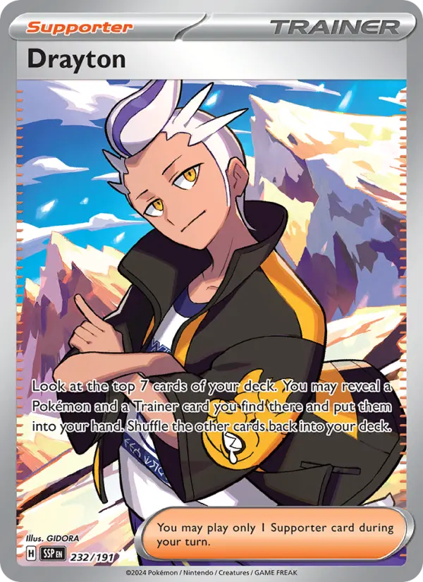 Drayton 232 Surging Sparks Pokesingles