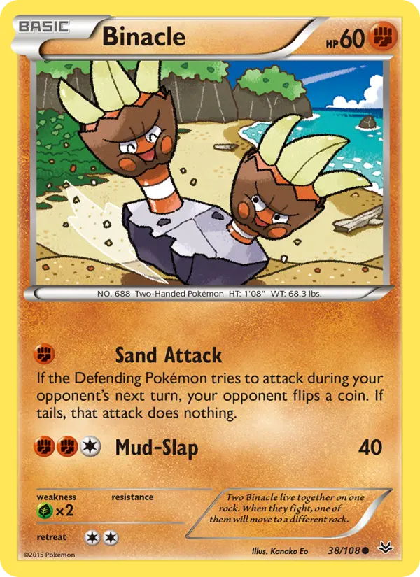 Binacle 38 Roaring Skies Pokesingles