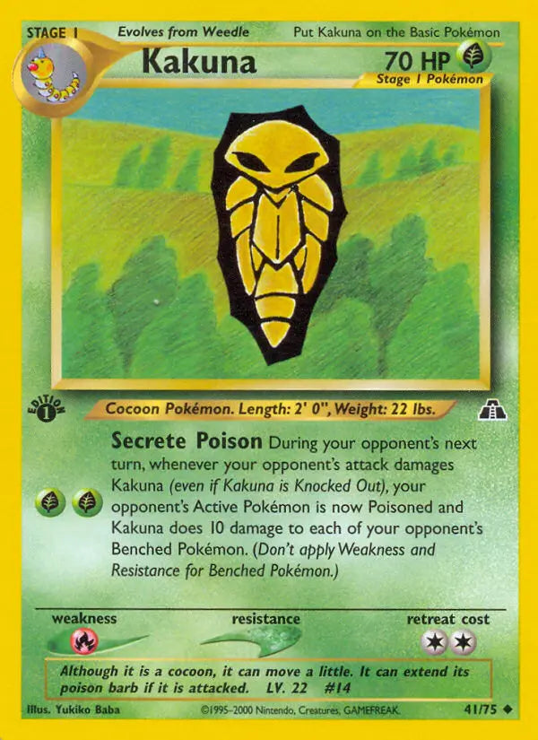Kakuna 41 Neo Discovery Pokesingles