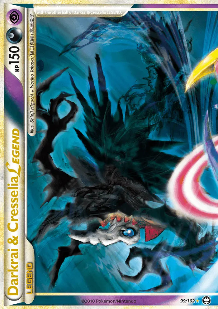 Darkrai & Cresselia LEGEND 99 Triumphant Pokesingles