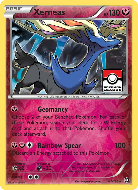 Xerneas 81 Steam Siege Pokesingles