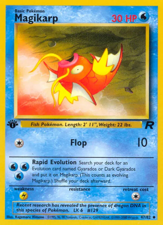 Magikarp 47 Team Rocket Pokesingles
