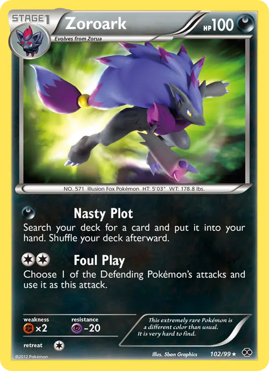 Zoroark 102 Next Destinies Pokesingles