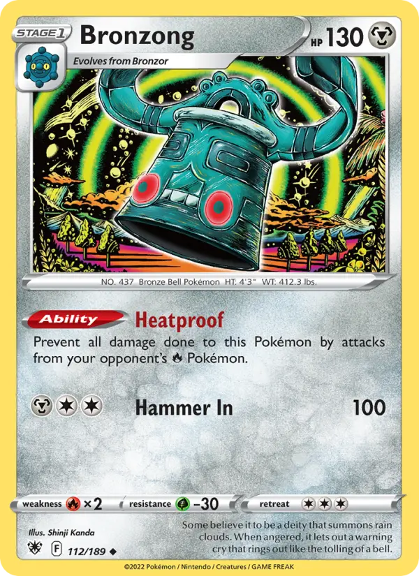 Bronzong 112 Astral Radiance Pokesingles