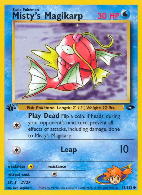 Misty's Magikarp 88 Gym Challenge Pokesingles