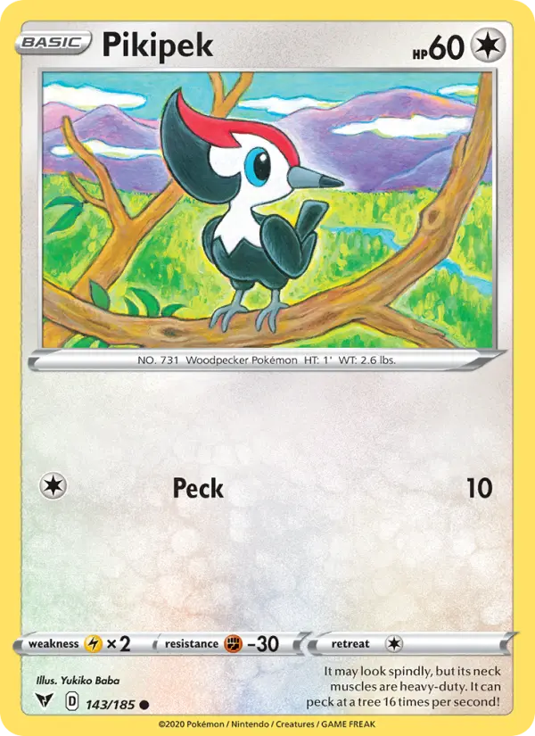 Pikipek 143 Vivid Voltage Pokesingles