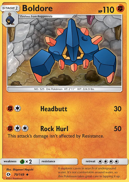 Boldore 70 Sun & Moon Pokesingles