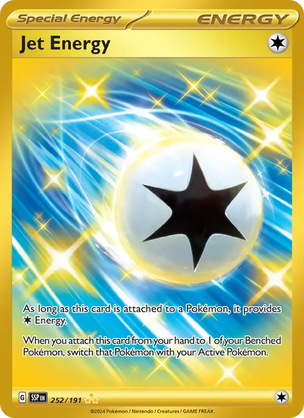 Jet Energy 252 Surging Sparks Pokesingles