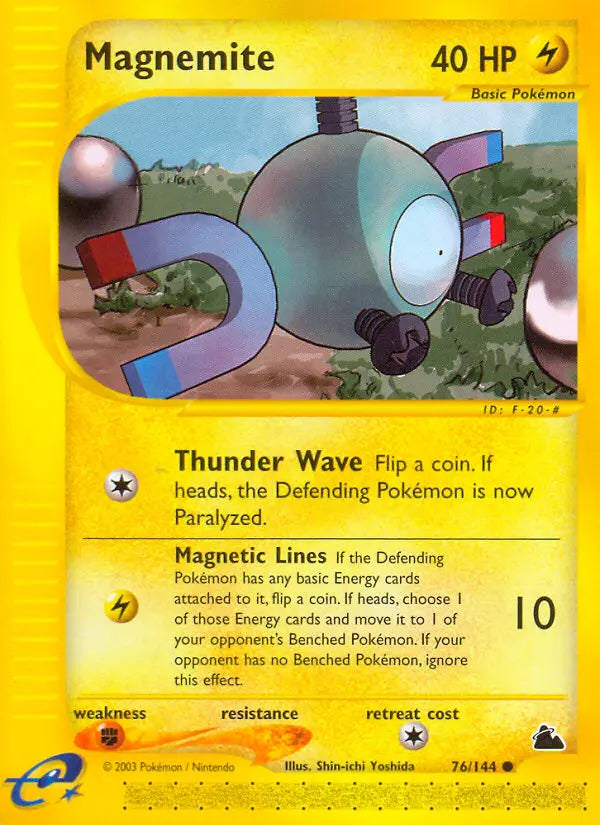 Magnemite 76 Skyridge Pokesingles