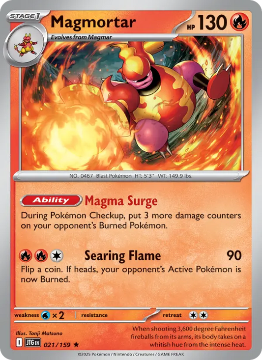 Magmortar 21 Journey Together Pokesingles