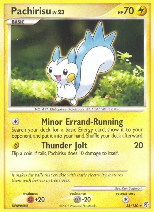 Pachirisu 35 Diamond & Pearl Pokesingles