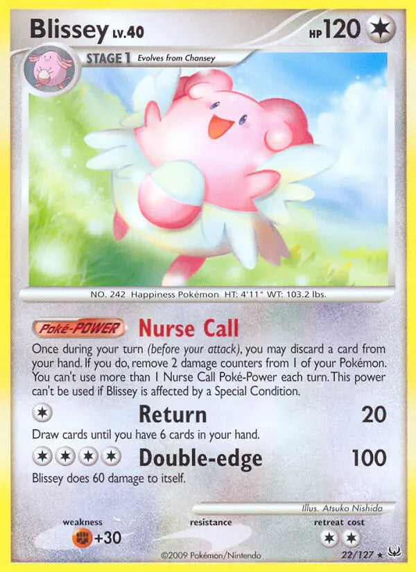 Blissey 22 Platinum Pokesingles
