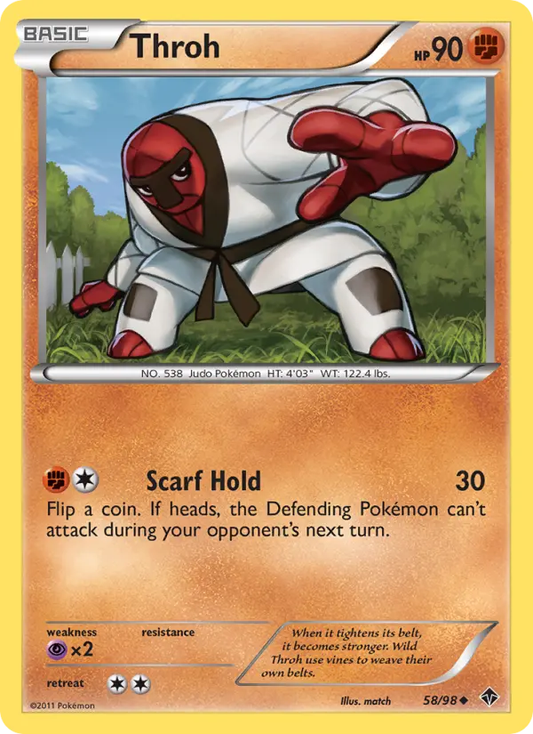 Throh 58 Emerging Powers Pokesingles
