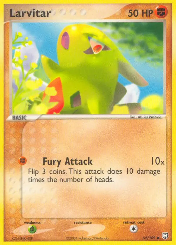 Larvitar 62 Team Rocket Returns Pokesingles