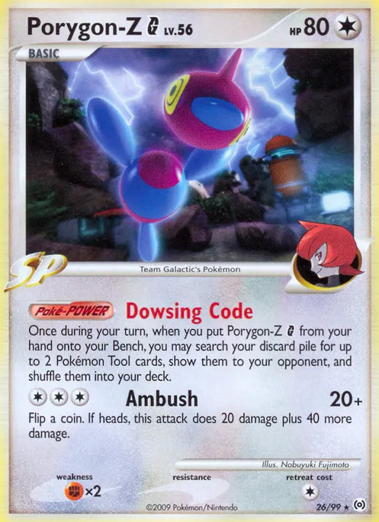 Porygon-Z 26 Arceus Pokesingles