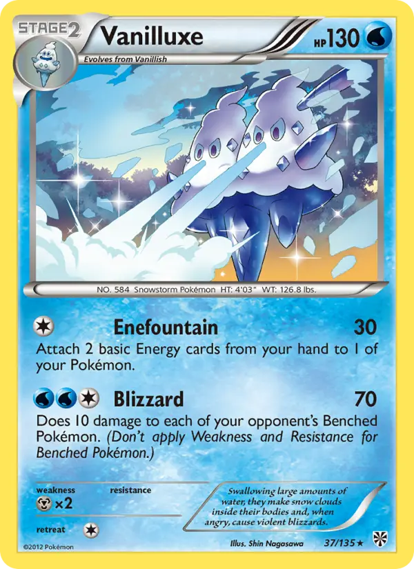 Vanilluxe 37 Plasma Storm Pokesingles