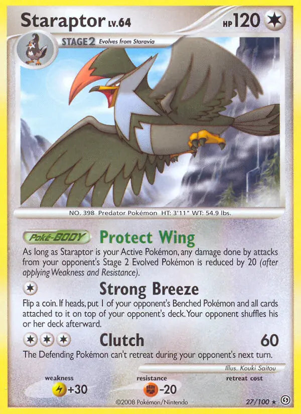 Staraptor 27 Stormfront Pokesingles
