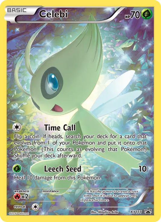 Celebi XY111 XY Black Star Promos Pokesingles