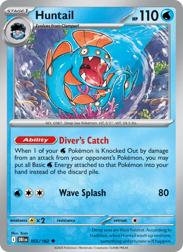 Huntail 55 Destined Rivals Pokesingles
