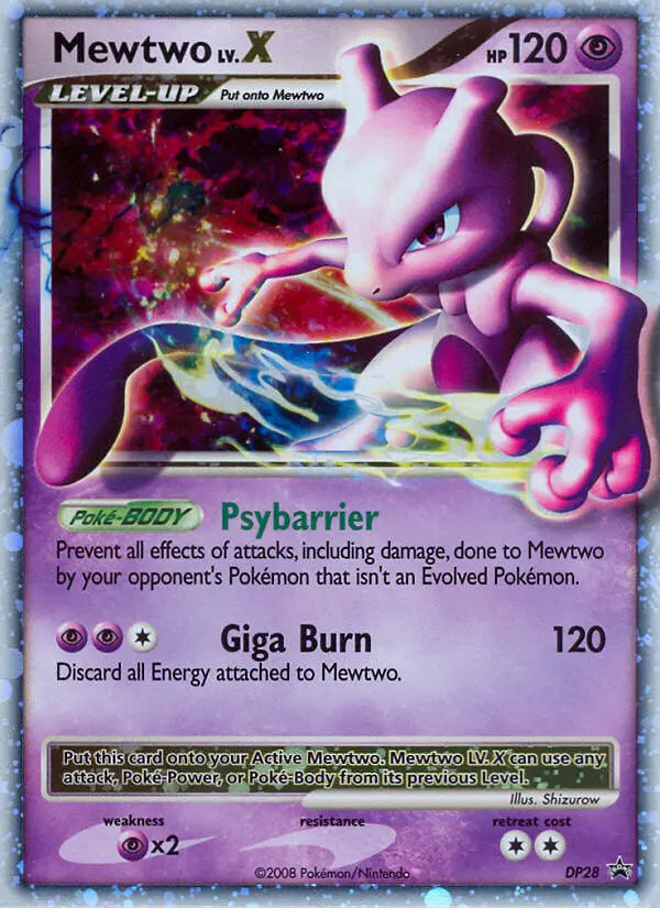 Mewtwo DP28 DP Black Star Promos Pokesingles