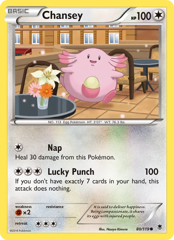 Chansey 80 Phantom Forces Pokesingles