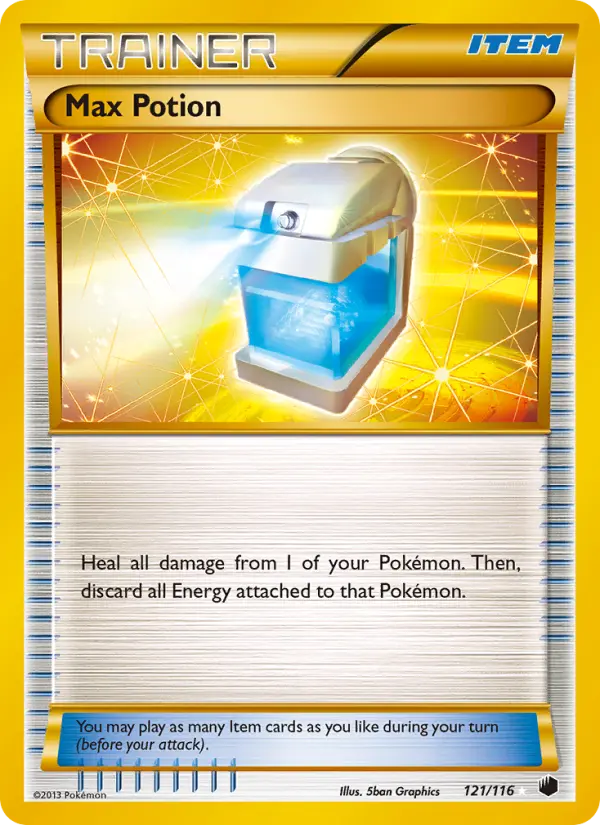 Max Potion 121 Plasma Freeze Pokesingles