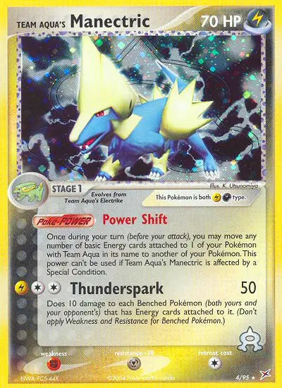 Team Aqua's Manectric 4 Team Magma vs Team Aqua Pokesingles
