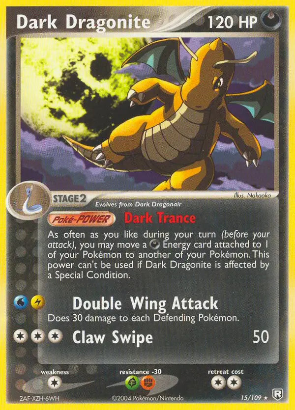 Dark Dragonite 15 Team Rocket Returns Pokesingles