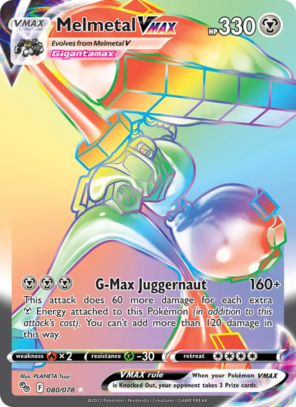 Melmetal VMAX 80 Pokémon GO Pokesingles