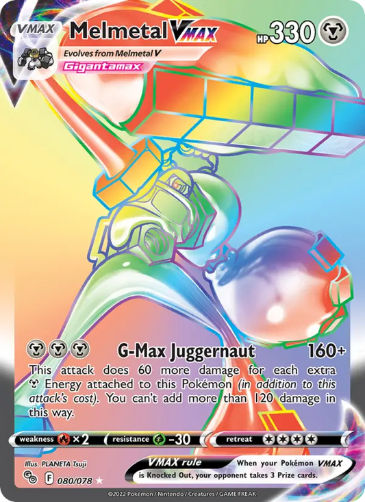 Melmetal VMAX 80 Pokémon GO Pokesingles