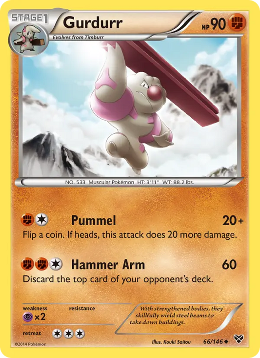 Gurdurr 66 XY Pokesingles