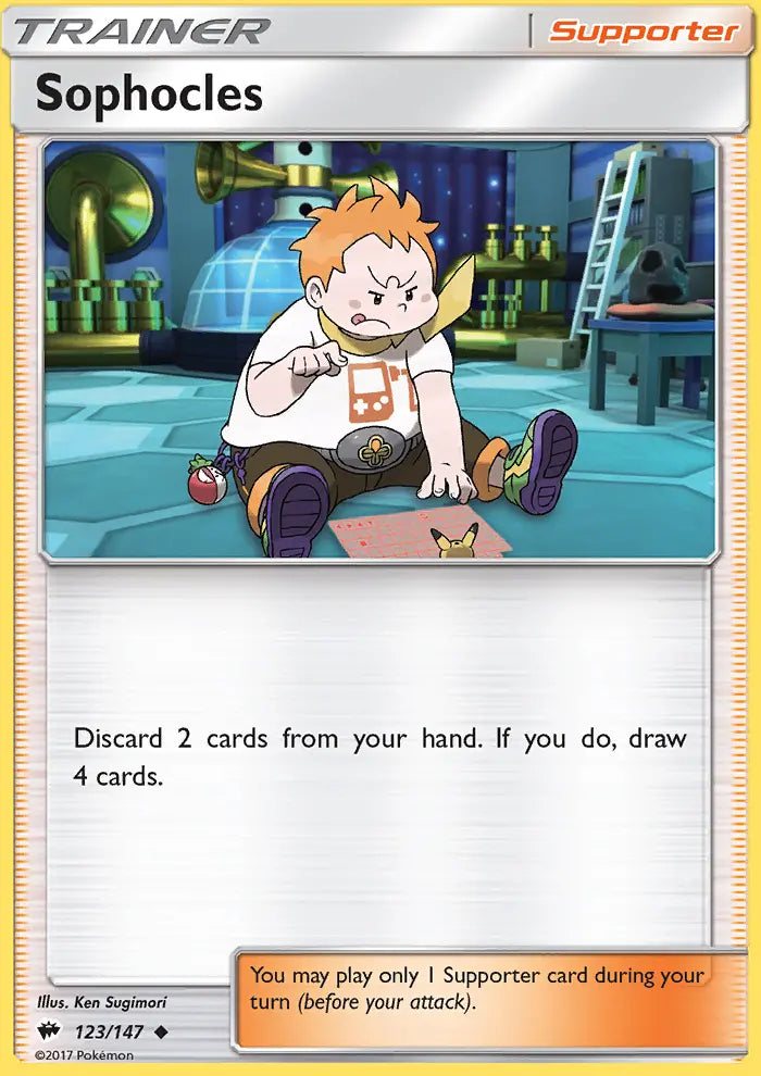 Sophocles 123 Burning Shadows Pokesingles