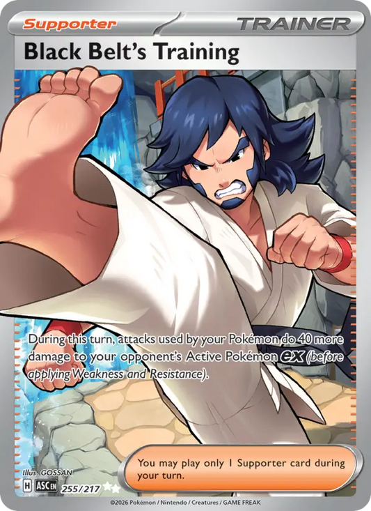 Black Belt's Training 255 Ascended Heroes Pokesingles