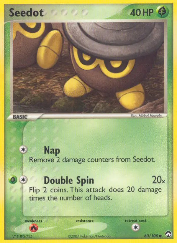 Seedot 60 Power Keepers Pokesingles