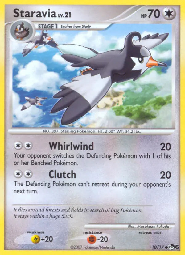 Staravia 10 POP Series 6 Pokesingles