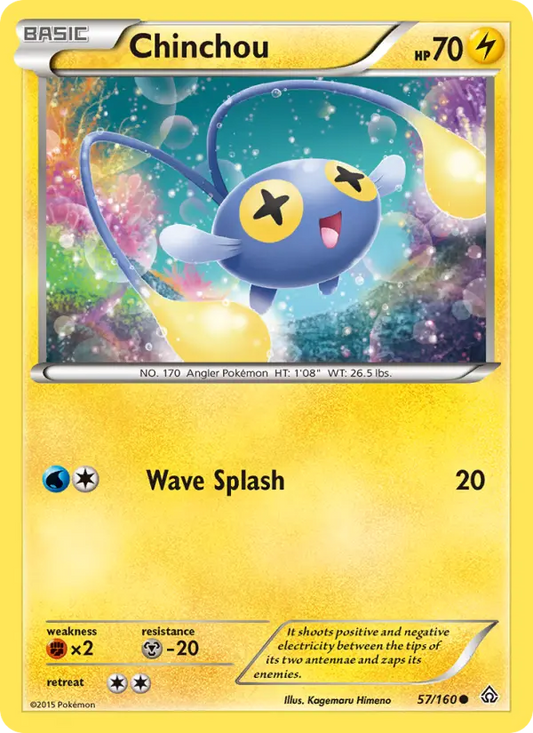 Chinchou 57 Primal Clash Pokesingles