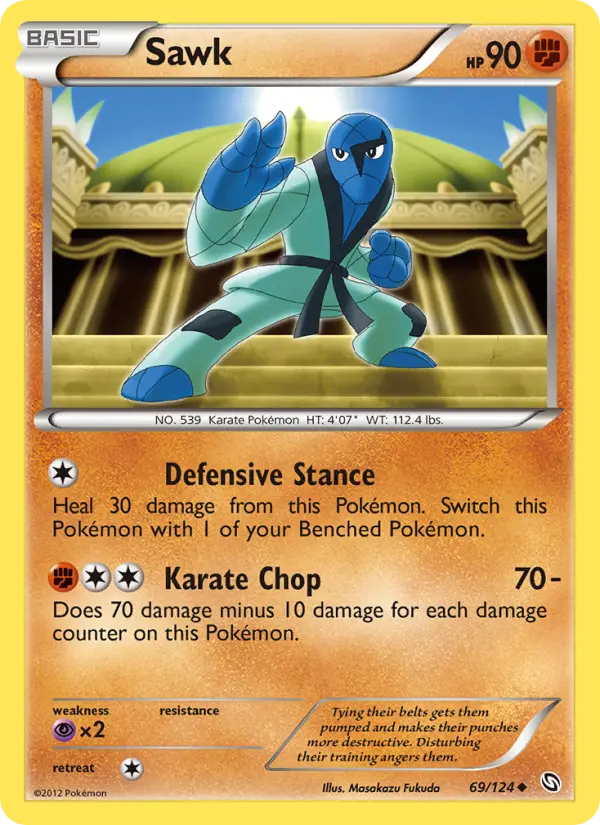 Sawk 69 Dragons Exalted Pokesingles
