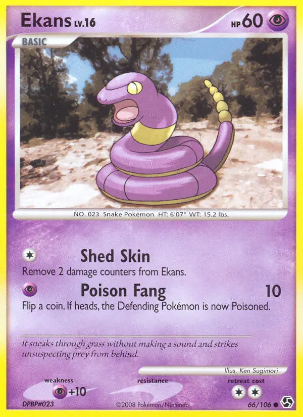 Ekans 66 Great Encounters Pokesingles