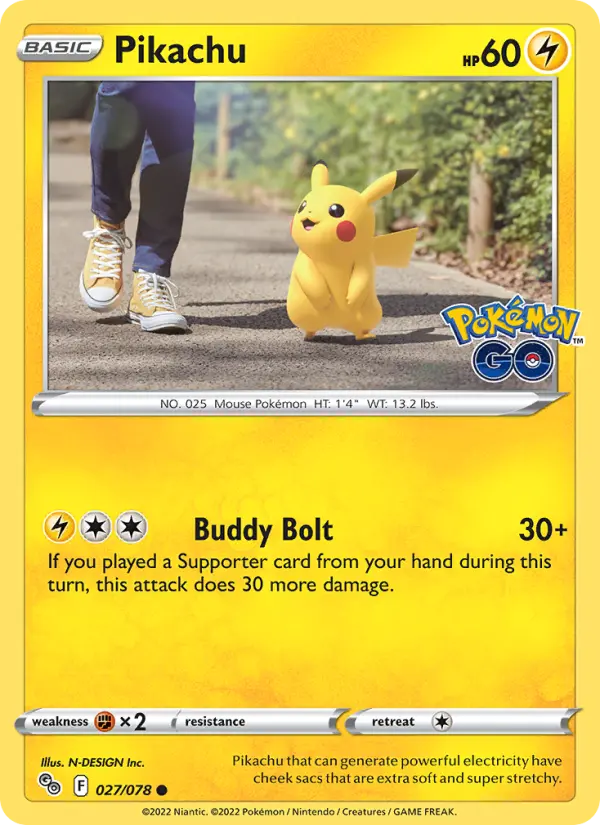 Pikachu 27 Pokémon GO Pokesingles