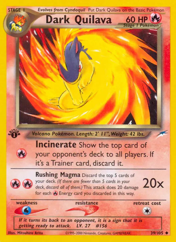 Dark Quilava 39 Neo Destiny Pokesingles