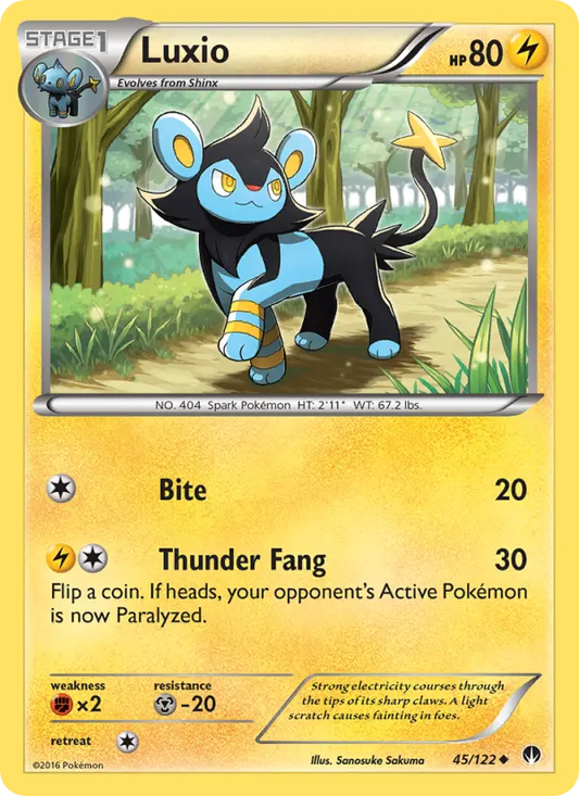Luxio 45 BREAKpoint Pokesingles