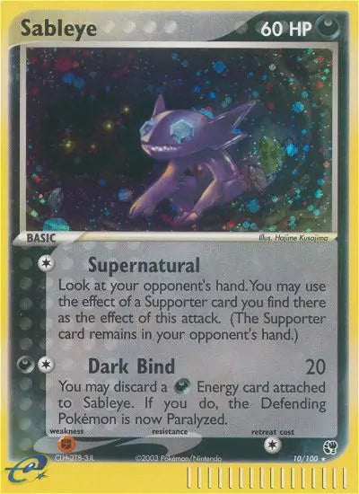 Sableye 10 Sandstorm Pokesingles