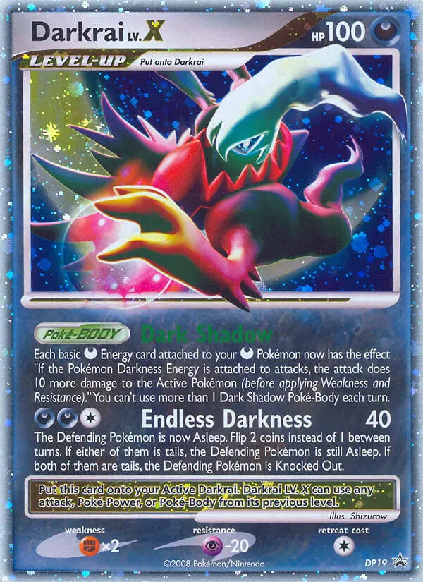 Darkrai DP19 DP Black Star Promos Pokesingles