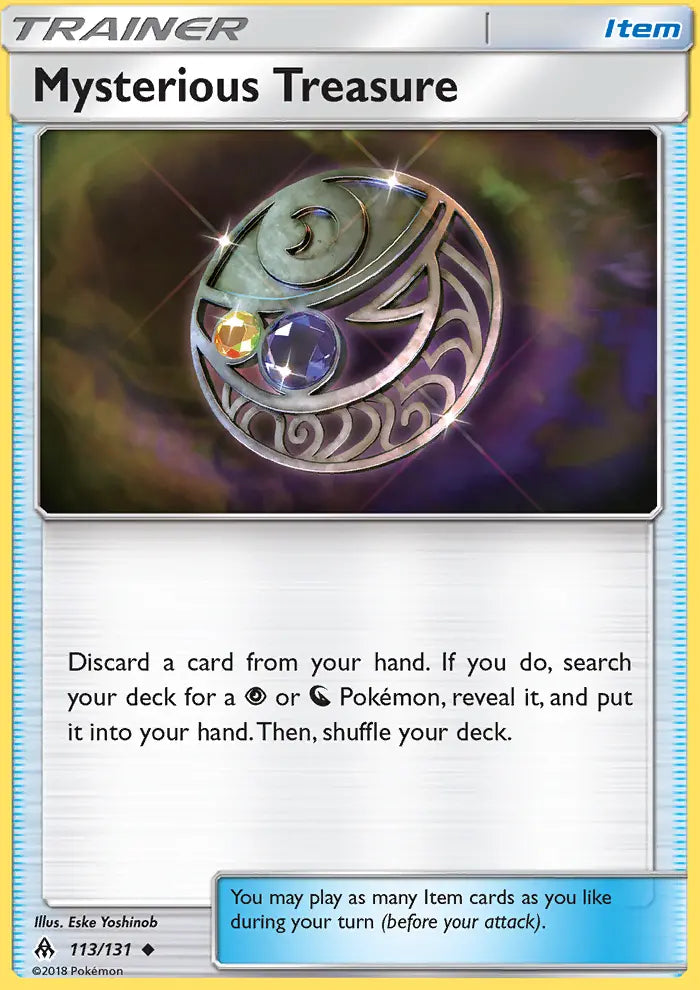 Mysterious Treasure 113 Forbidden Light Pokesingles
