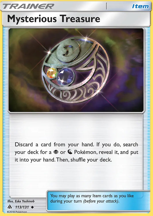 Mysterious Treasure 113 Forbidden Light Pokesingles