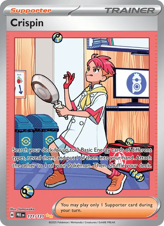 Crispin 171 Prismatic Evolutions Pokesingles