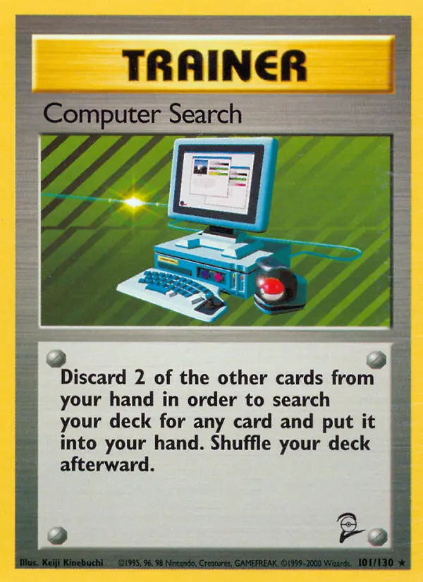 Computer Search 101 Base Set 2 Pokesingles