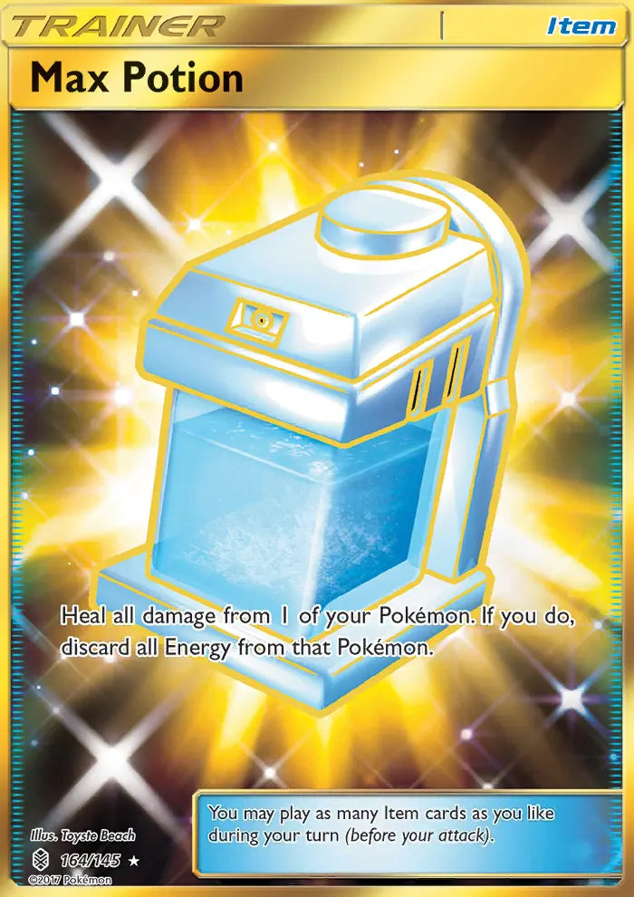 Max Potion 164 Guardians Rising Pokesingles