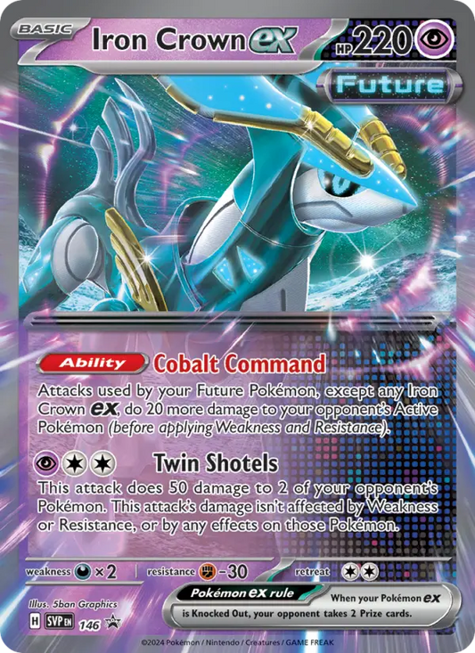 Iron Crown ex 146 SVP Black Star Promos Pokesingles