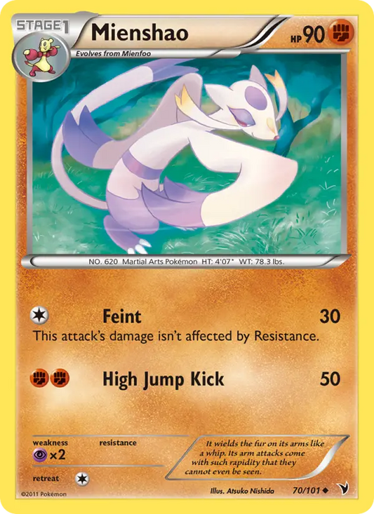 Mienshao 70 Noble Victories Pokesingles